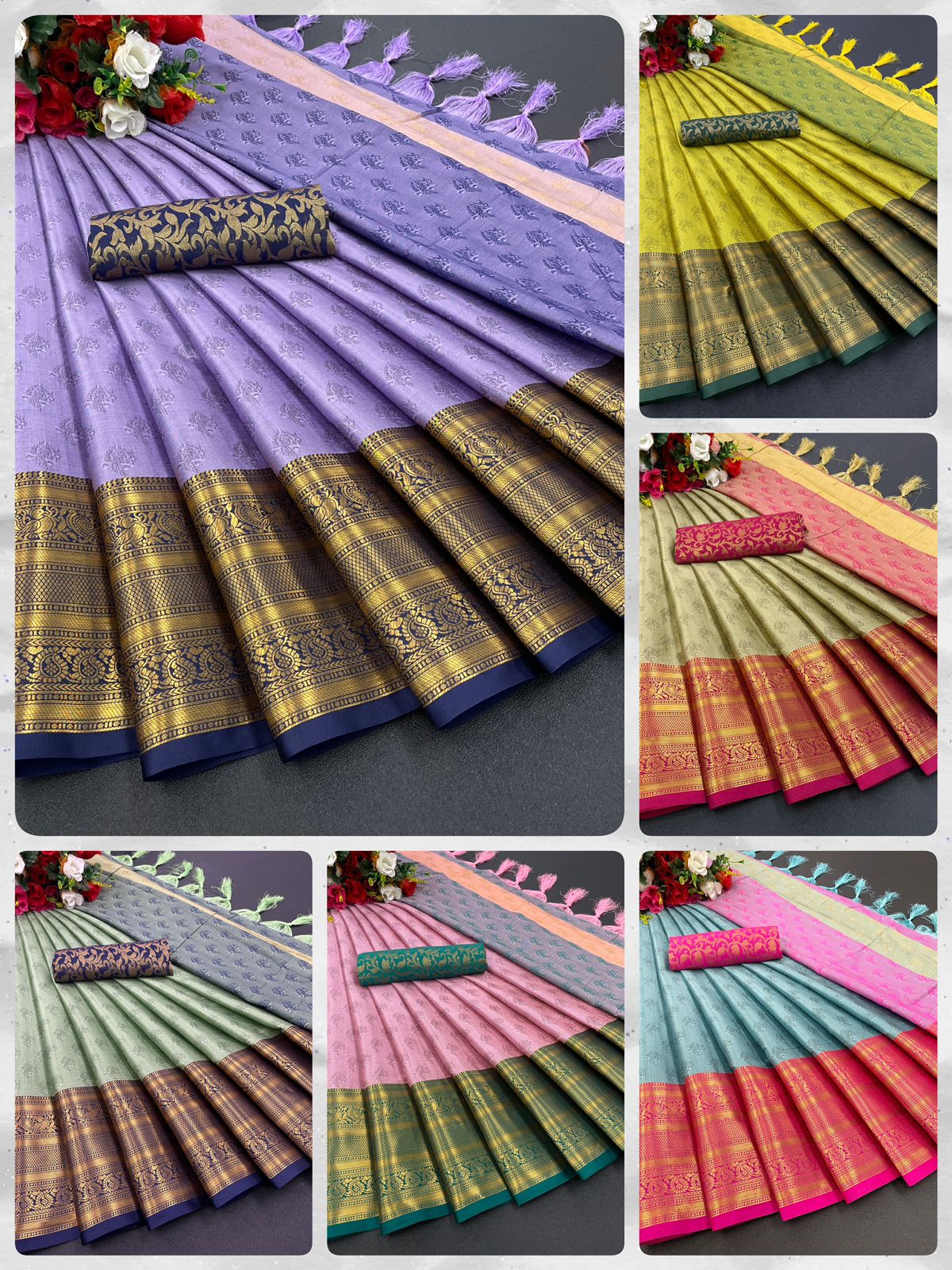 Aab Janaki Mercerised Non Catalog Sarees Catalog
